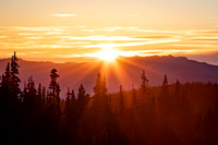 Port Angeles WA Sun Rays