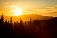 Sunset Port Angeles WA
