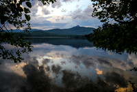 Reflecting light at Chocorua Lake, New Hampshire