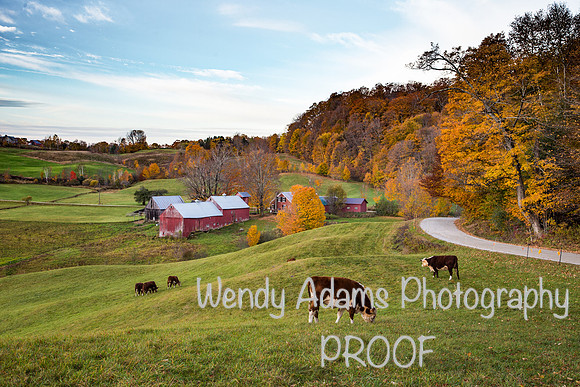 Sunrise at Jenne Farm, Vermont