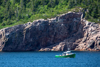 Boat in Neil's Harbor, NS