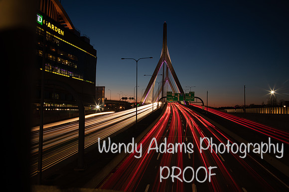 Boston Garden, Zakim Bridge